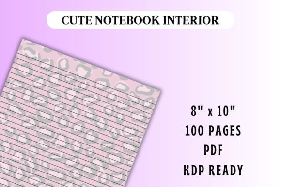Cheetah Print 2 Journal Interior: A Versatile KDP Notebook Resource