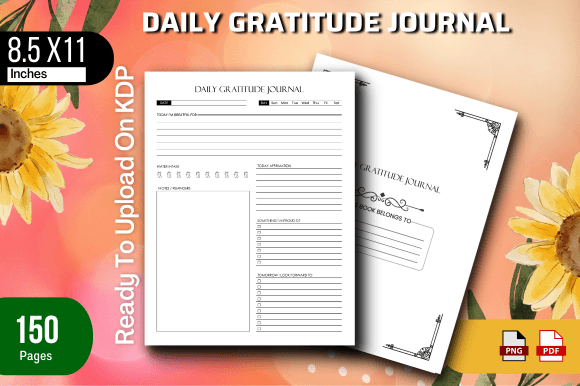 Daily Gratitude Journal Printable KDP: A Practical Tool for Real Life