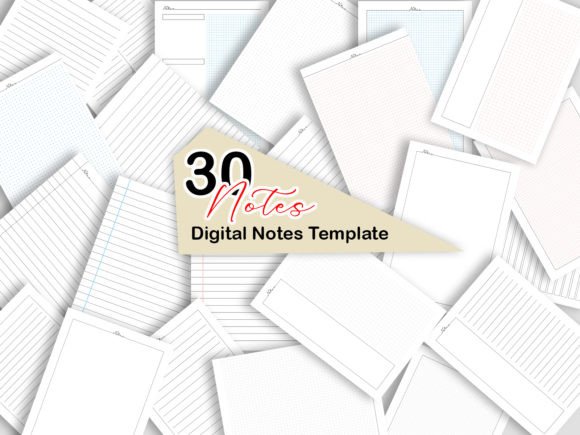 Digital Notes Template for Organized Life