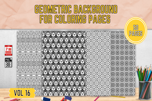 Geometric Background Coloring Page Vol16: A Practical Guide for Creators and Colorists