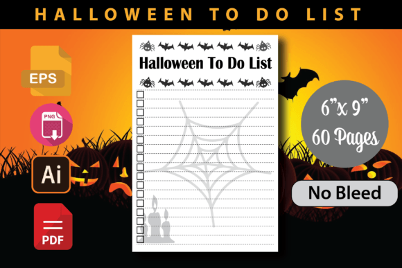 Halloween to Do List - Kdp Interior