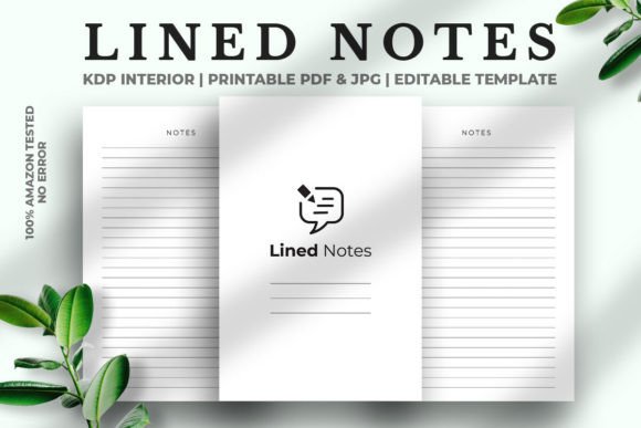 Lined Notes Kdp Interior: A Smart Foundation for Your Publishing Workflow