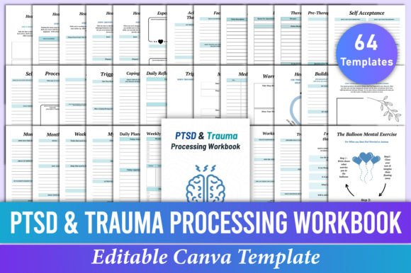 PTSD Trauma Processing Workbook KDP: A Practical Tool for Real Healing