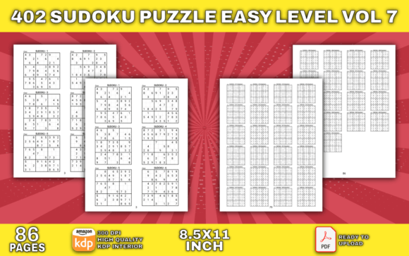 The Strategic Value of Puzzle Products in Digital Publishing: A Deep Dive into 402 Sudoku Puzzle Easy Level VOL 7